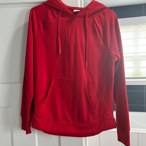 Athletic red hoodie xs fits more like small